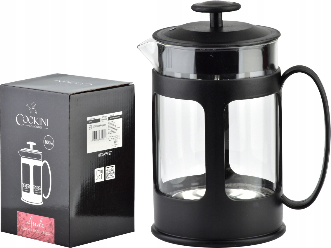 

French Press Zaparzacz do kawy herbaty ziół 800ml