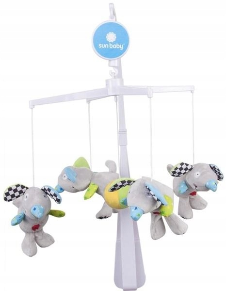 SUN BABY KARUZELA Z POZYTYWKĄ MYSZKI KARUZELKA