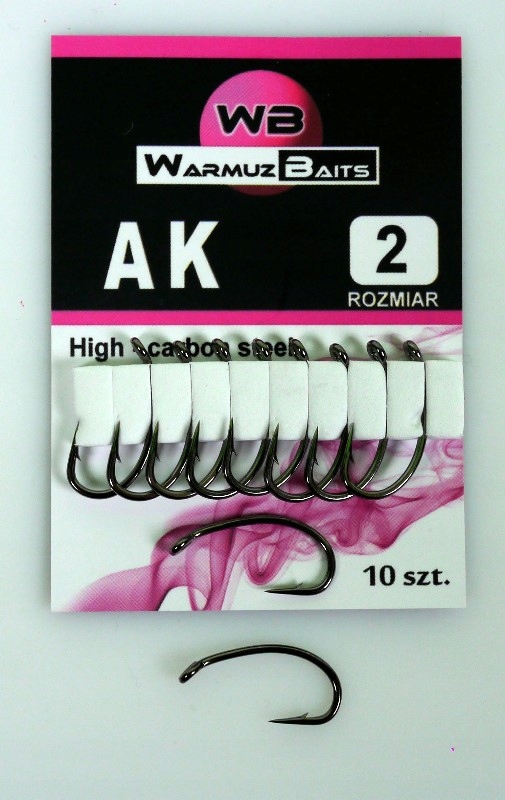 Haczyki Ak Rozmiar 2 Warmuz Baits