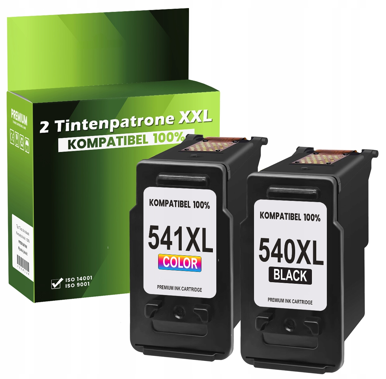 Tusze do Canon Pg 540 +541 Pixma MG3250 2150 MX375 MG3650S TS5150 TS5151