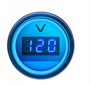 Miernik woltomierz cyfrowy 60V-500V AC Niebieski Marka Inna