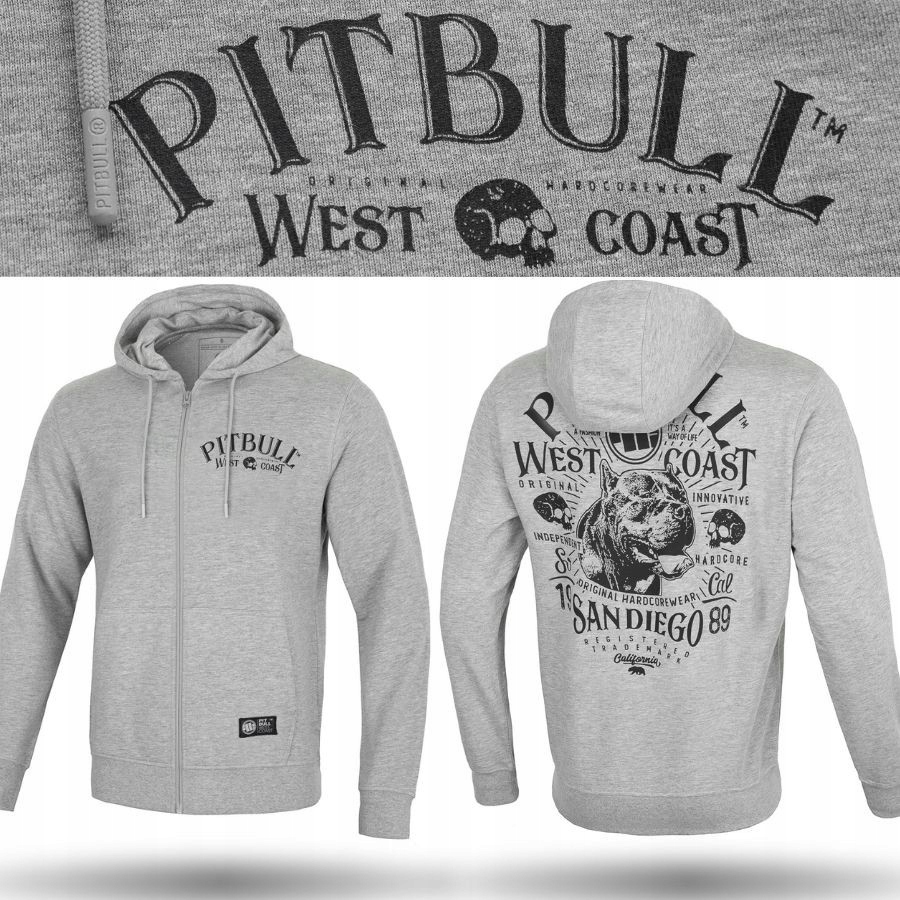 

Bluza Męska Pit Bull West Coast pitbull Bawełna