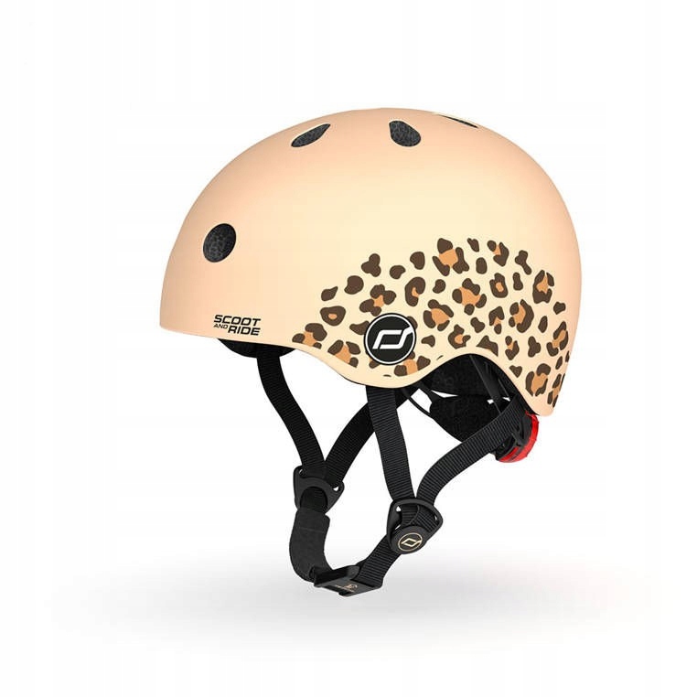 Scootandride Kask Xxs-s dla dzieci 1-5 lat Lifestyle Leopard