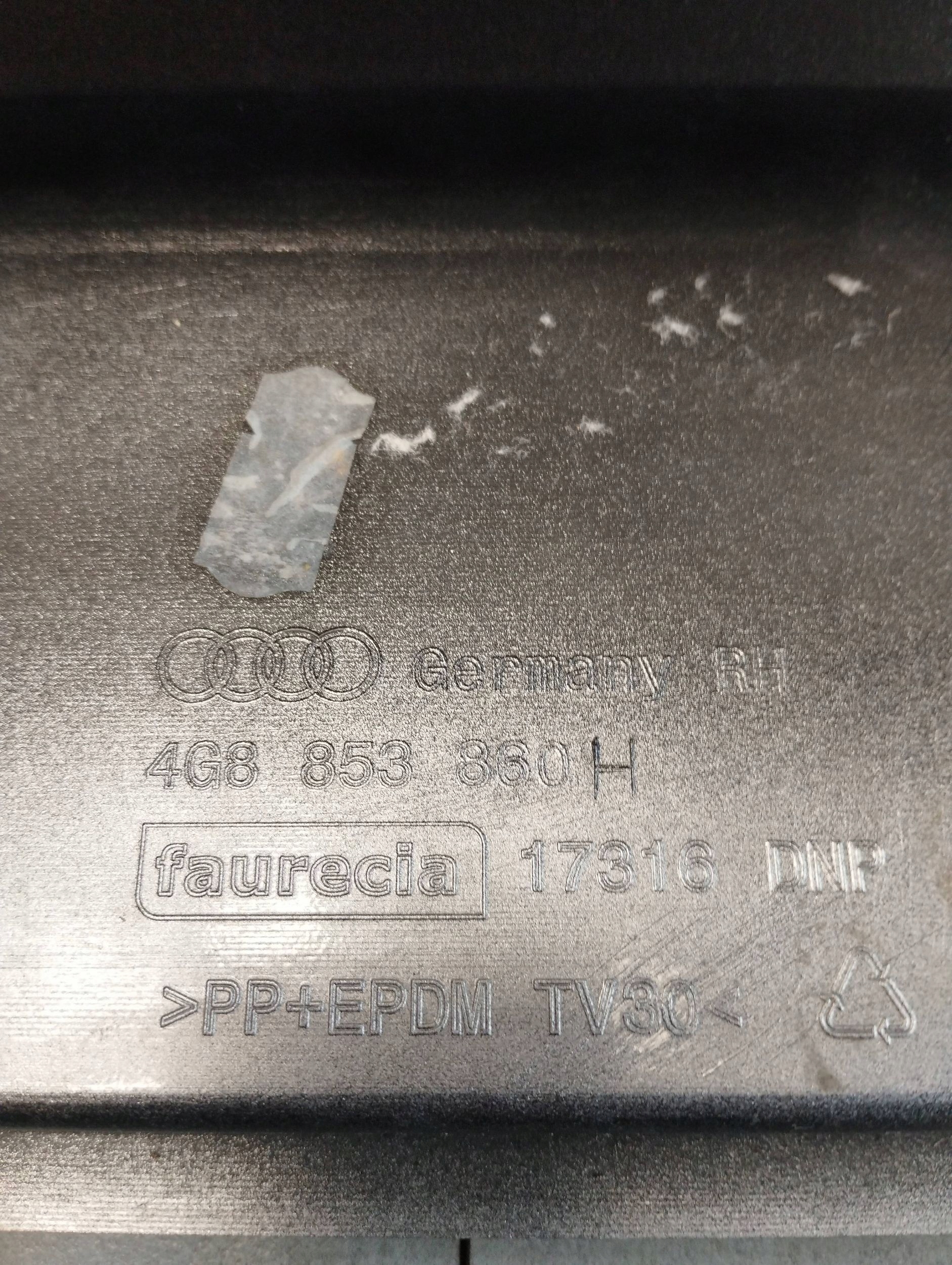 Audi A7 4G 2016 moulding threshold right LZ7G 4G8853856J