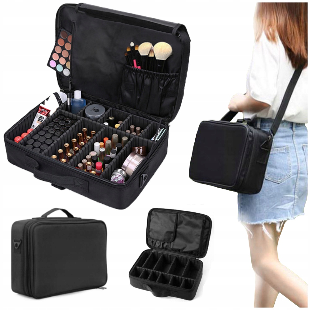

Kosmetyczka kuferek organizer kosmetyki Etui XXL