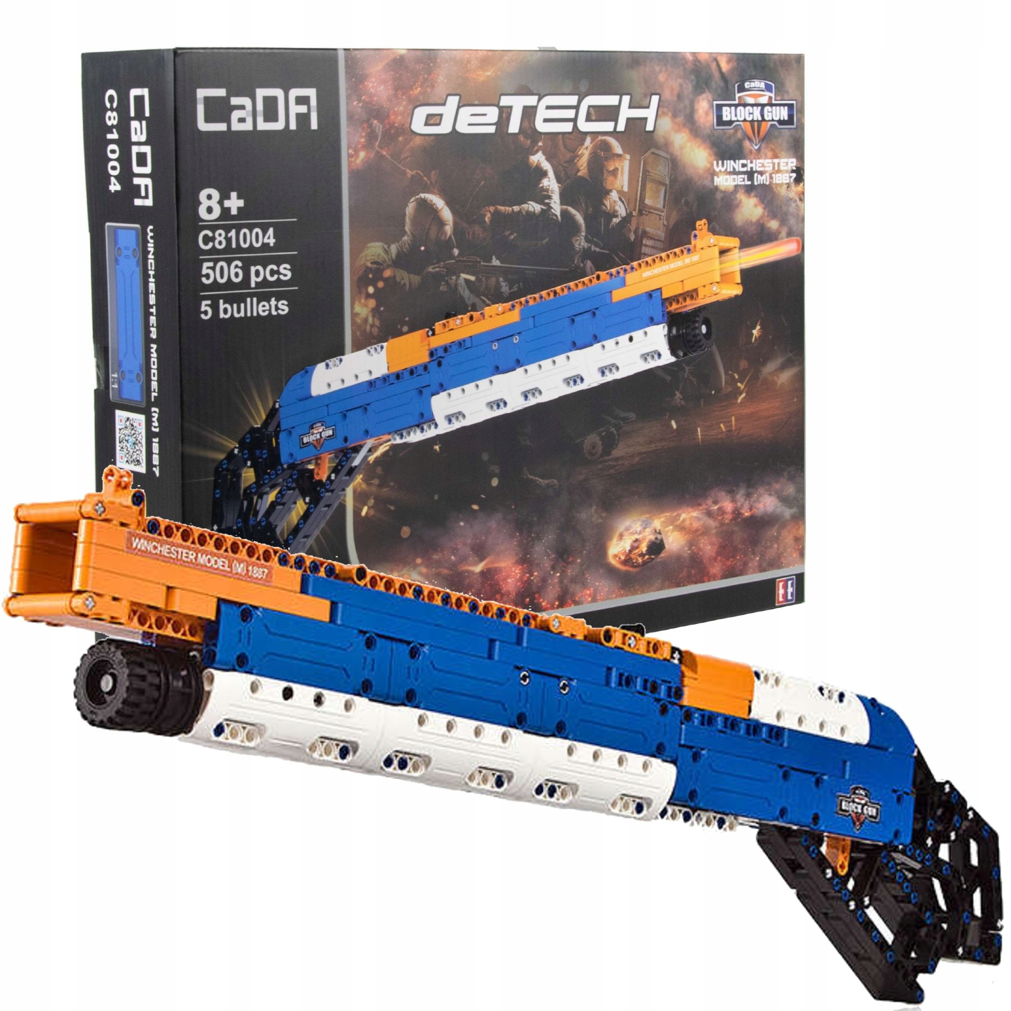

Klocki Technic Karabin Duży Z Napędem 506 El.