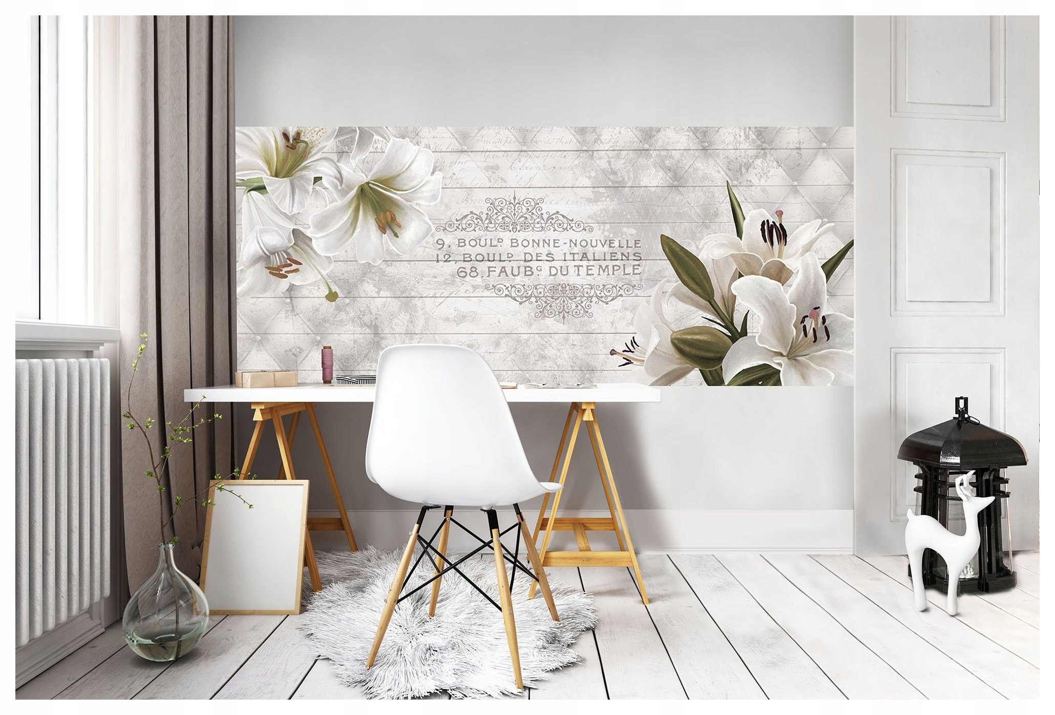 Fototapeta Lilie Provence Elegance Francouzský akcent 250x104 lepidlo