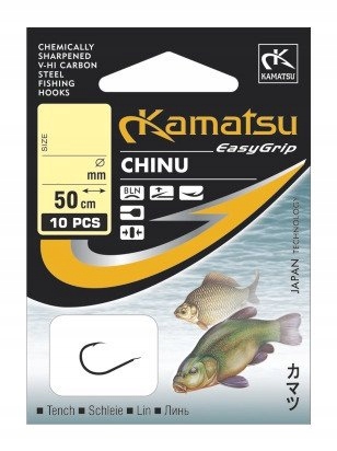 Haczyki Kamatsu Z Przyponem Chinu Rozmiar 6 Ciemny