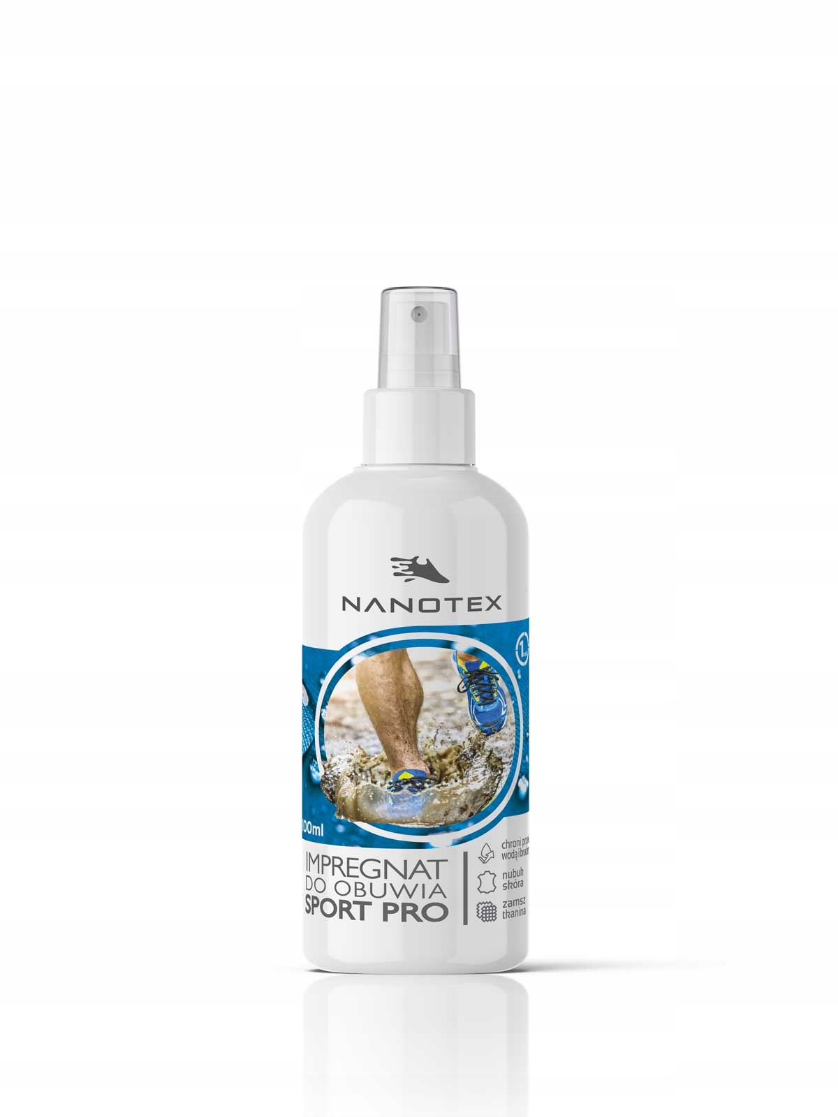Nanotex profesjonalny impregnat do sportowego obuwia zamsz Tkanina 60ml