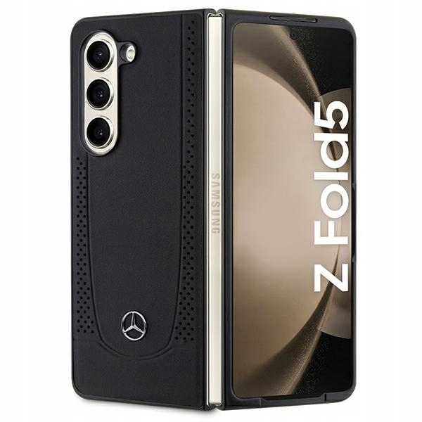 Pouzdro pro Samsung Galaxy Z Fold5 Mercedes Leather Urban Černé