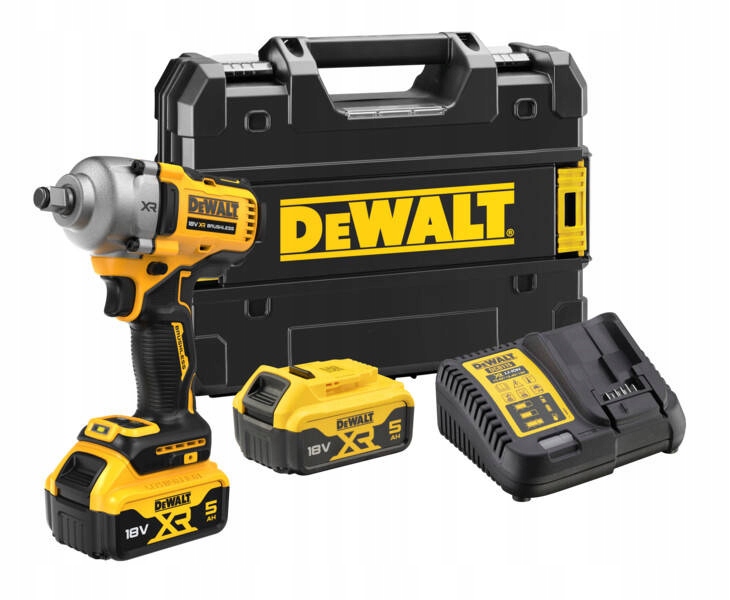 

Klucz Udarowy 18V 2x5Ah 812Nm 1/2 DCF891P2T DeWALT