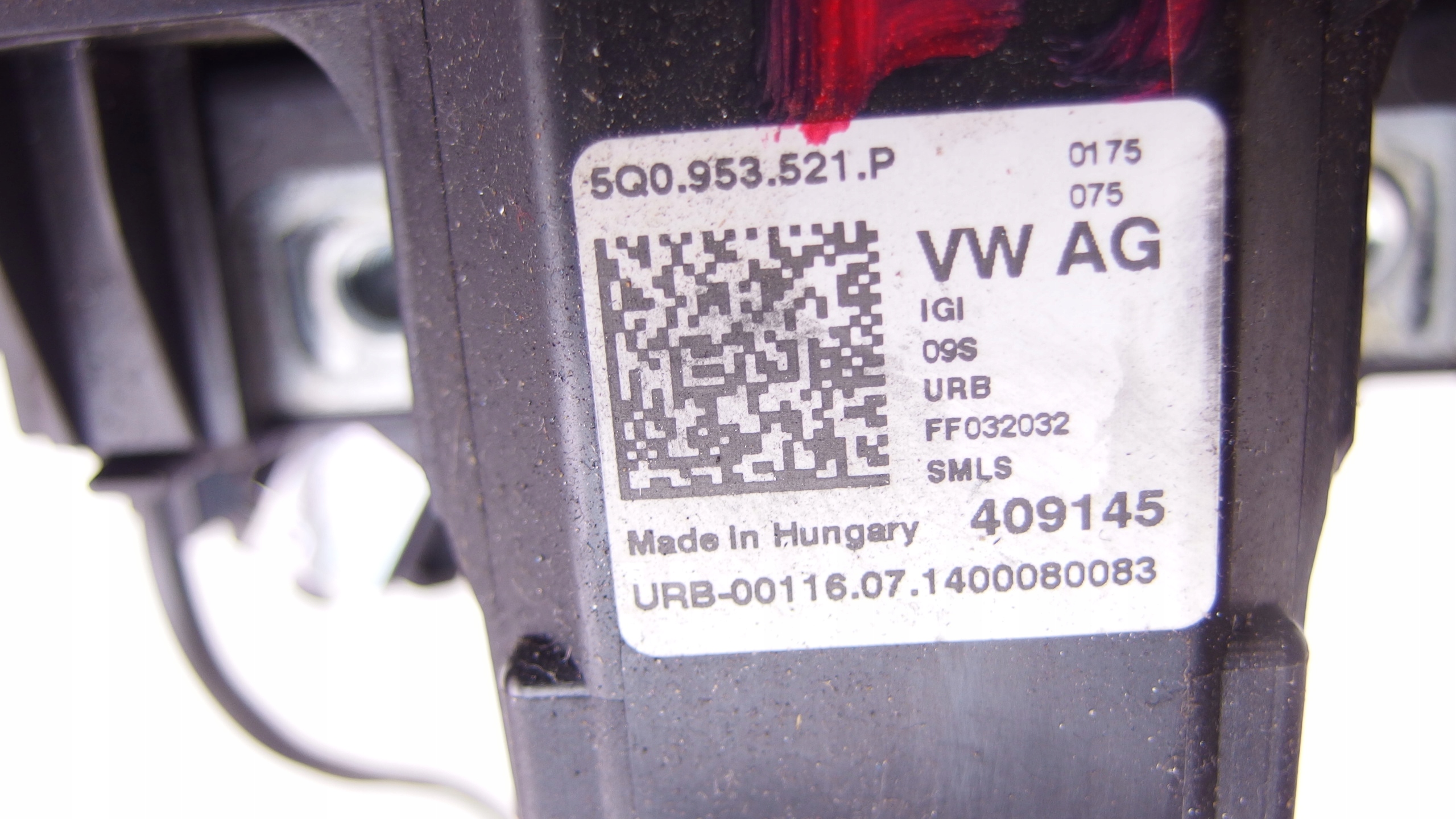 VW GOLF VII 1.6 TDI PRZEŁĄCZNIK ZESPOLONY TASMA AIR BAG Funkcje kierunkowskazy sterowanie radiem, nawigacją wycieraczki