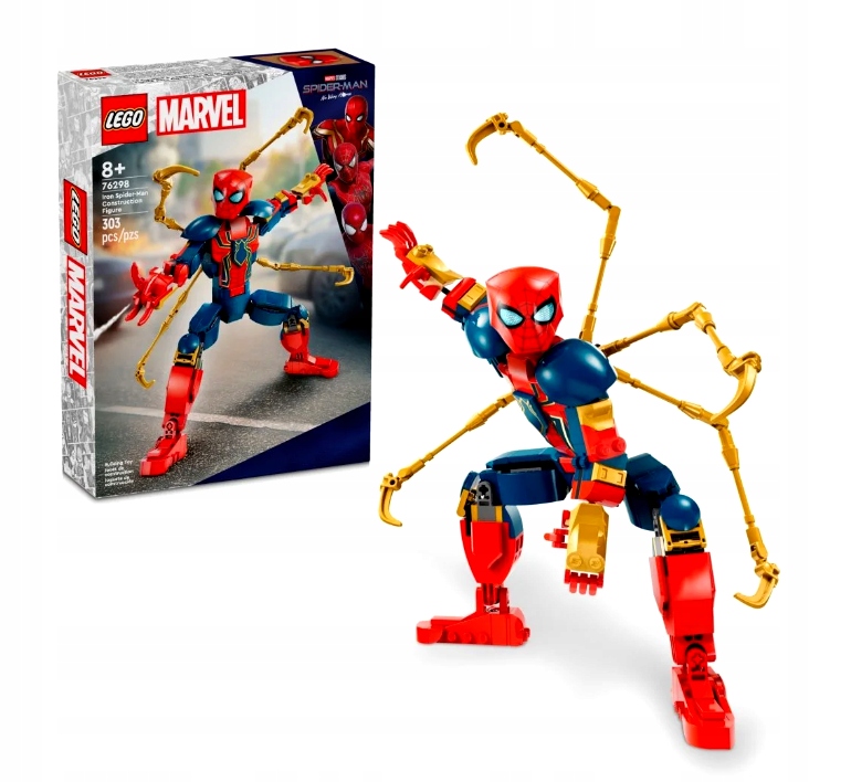 Lego Marvel Heros Konstrukční figurka Iron Spider-Man 76298