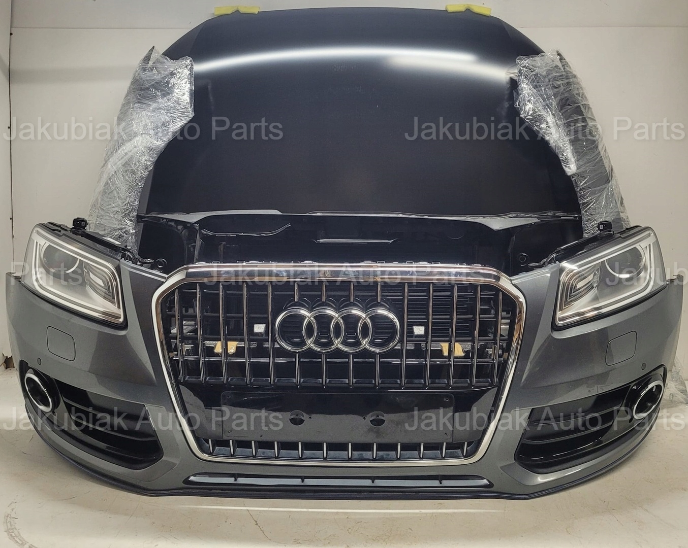 AUDI Q5 LIFT 8R MASKA ZDERZAK LAMPA KOMPLETNY PRZÓD