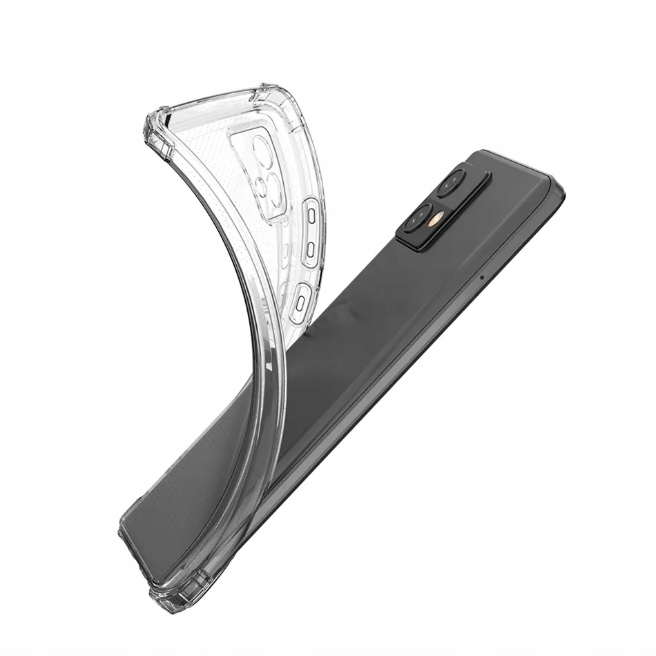 Etui ANTI SHOCK GRIP CLEAR CASE do Motorola Moto G72 + SZKŁO 9H Marka TeleProtector