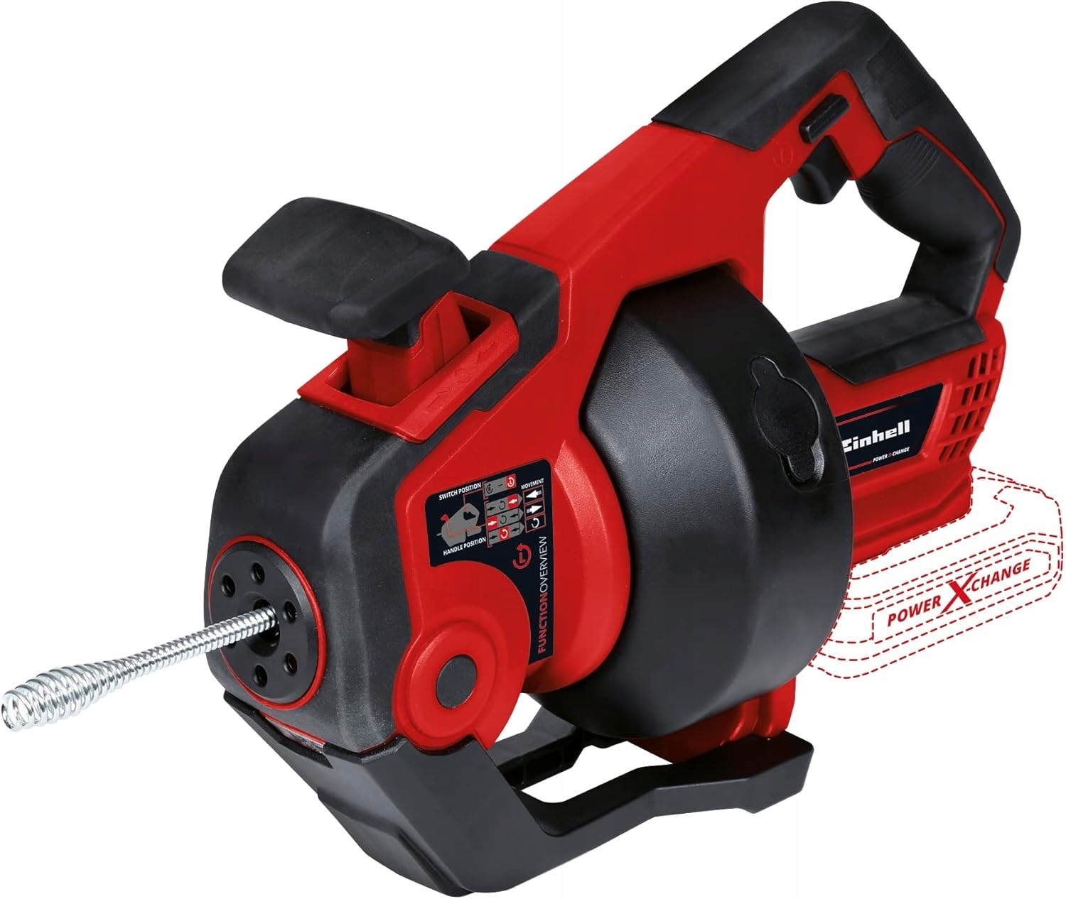Einhell TE-DA 18/760 Li Solo Akumulatorowy przepychacz do rur