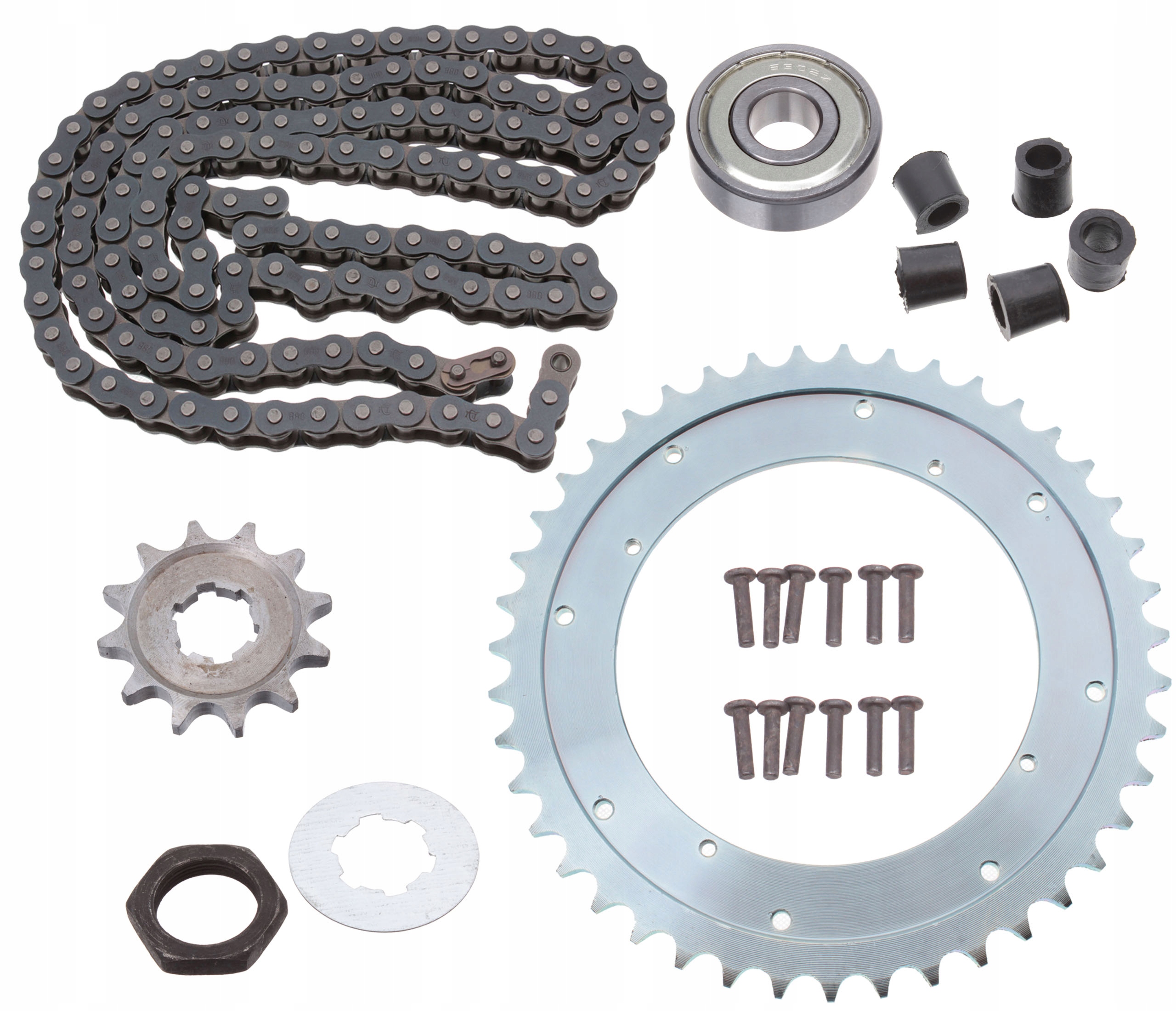 

Wsk 125 M06 Zębatka Tył Stary Model Łańcuch Nity