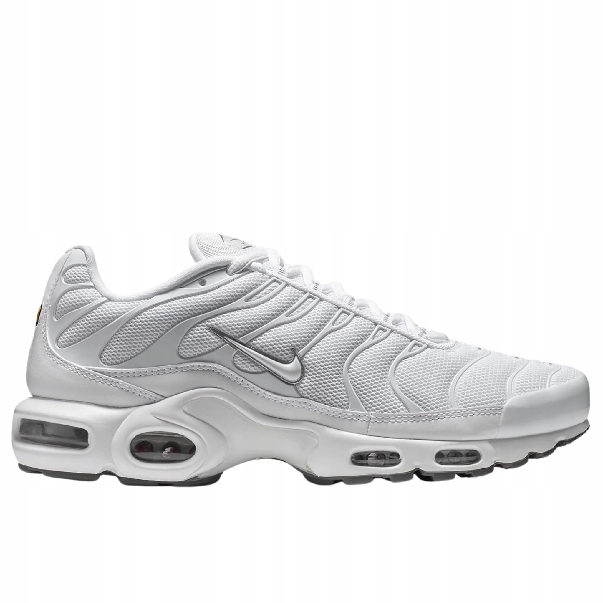 Buty Nike Air Max Plus Tn Białe Sneakersy Sportowe Męskie 604133-139 44