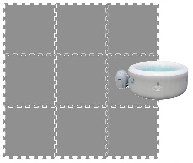 Podklad Pod Spa Basen Bestway Lay-z-spa Tahiti 180x66 cm