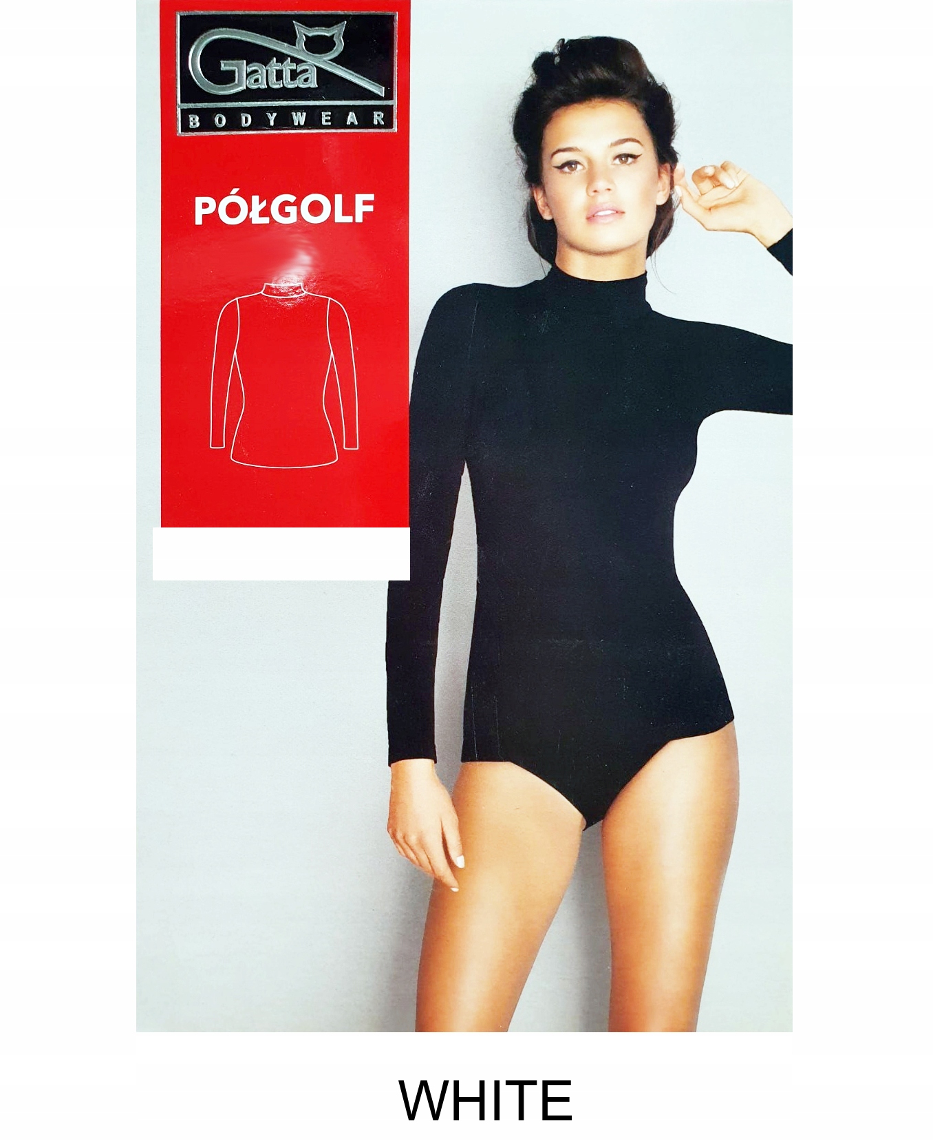 

Gatta Koszulka Półgolf roz. S White