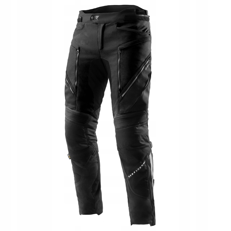 Spodnie moto turystyczne wyprawowe Rebelhorn Hardy 3.0 Black Membrana XXL