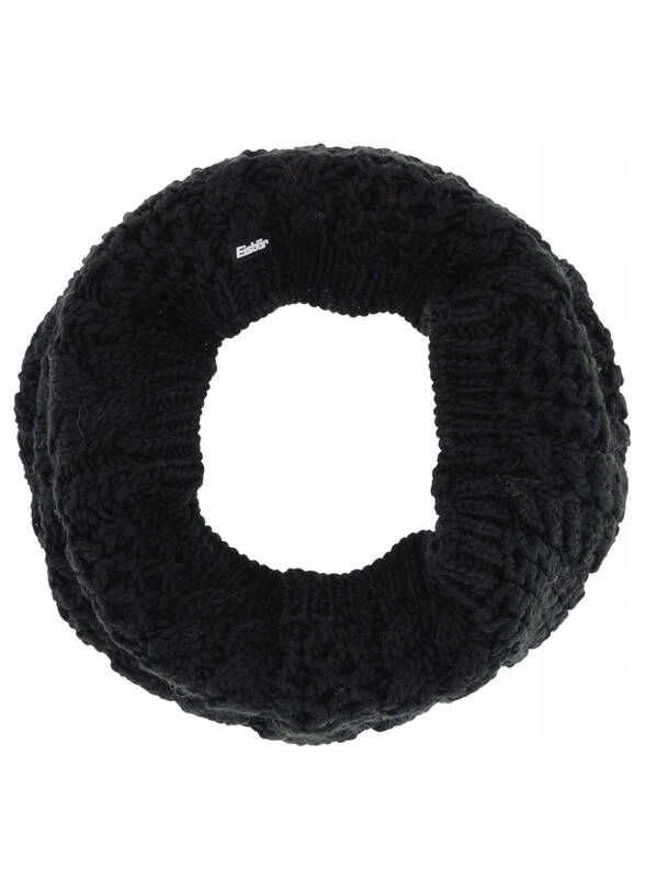 Zimní šátek Eisbar Afra Loop černý