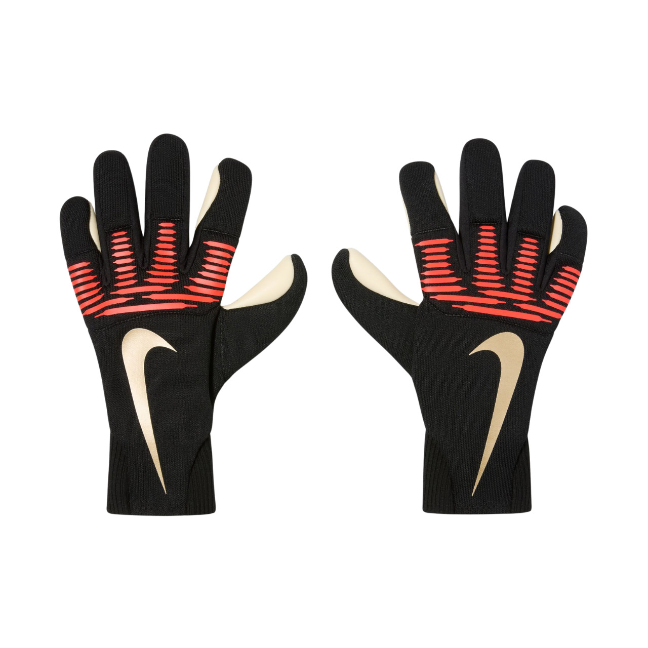 Rękawice bramkarskie Nike Dynamic Fit czarno-czerwone IF8194 010 10