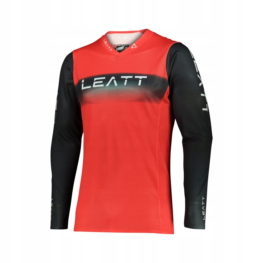 Leatt Tričko Moto 5.5 Ultraweld Jersey Red Farba Červená/čierna Veľkosť