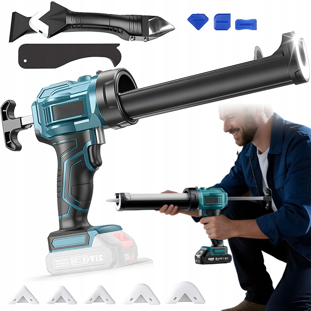 Pistole Na Silikon Akumulátorový Odšťavňovač Okenní Spáry Dveří Pro Makita 18V