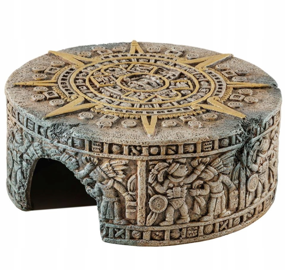 

Jaskinia kryjówka do terrarium gekon wąż Aztec M