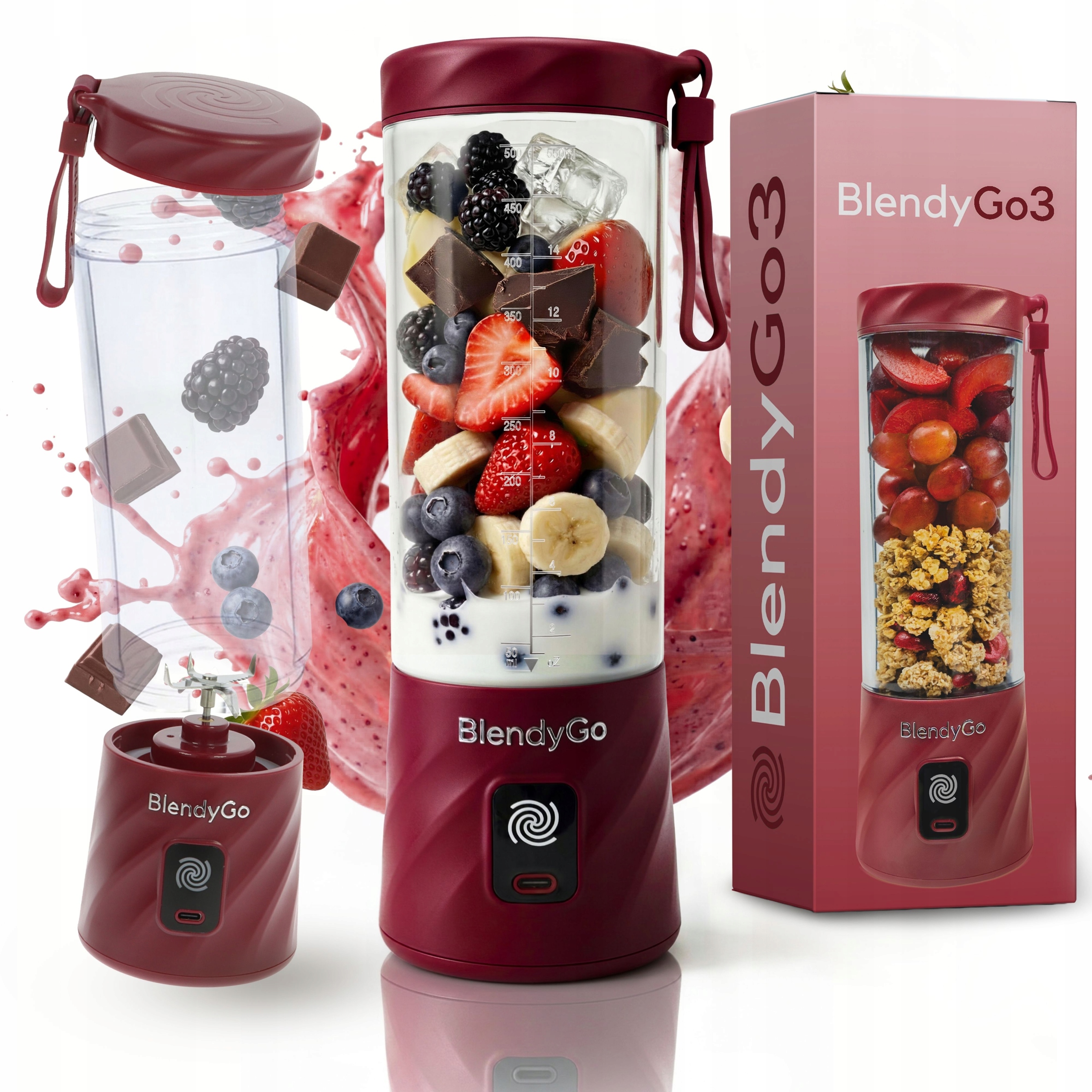Originální mixér BlendyGo 3 – Bezdrátový Usb Mixér Nové Generace