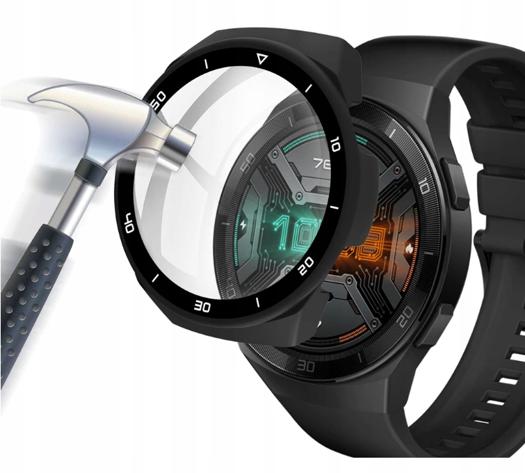 

Etui z wbudowanym Szkłem do Huawei Watch Gt 2e
