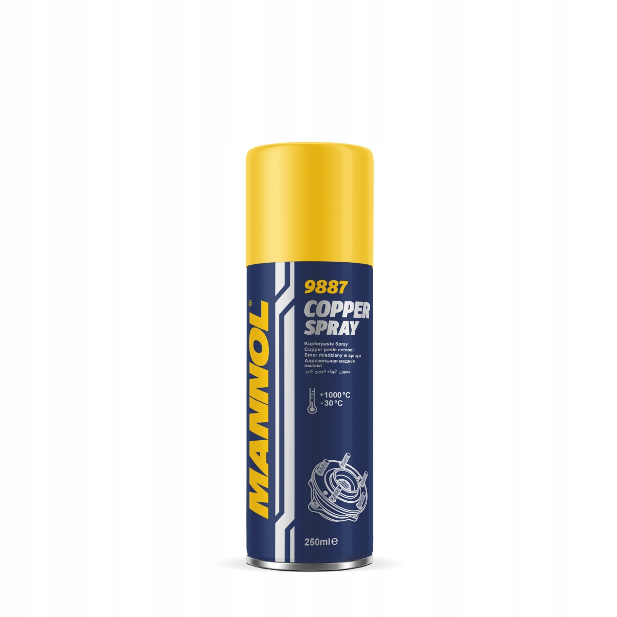 Медная смазка Mannol Copper Spray 9887 250ml