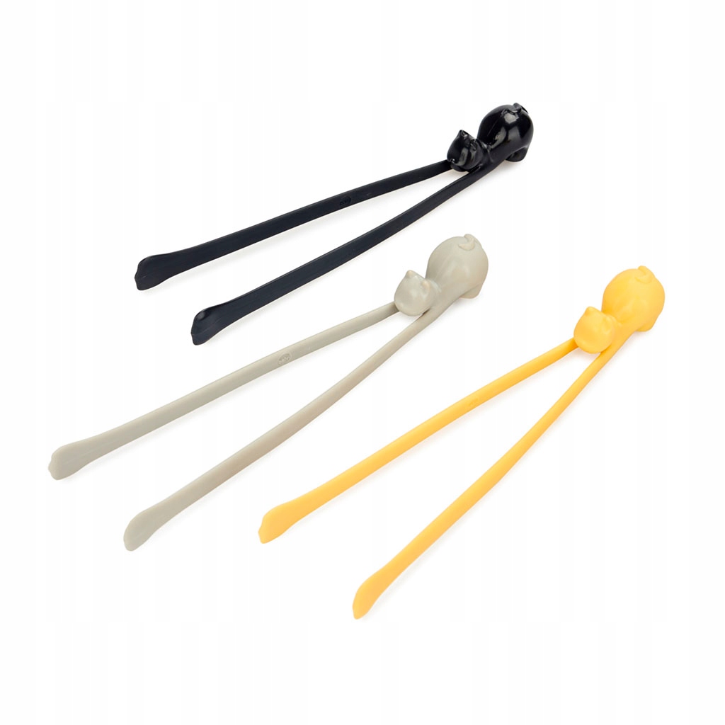 Kuchyňské kleště na toustovač Meow 20 cm magnetické, 3 ks, Balvi