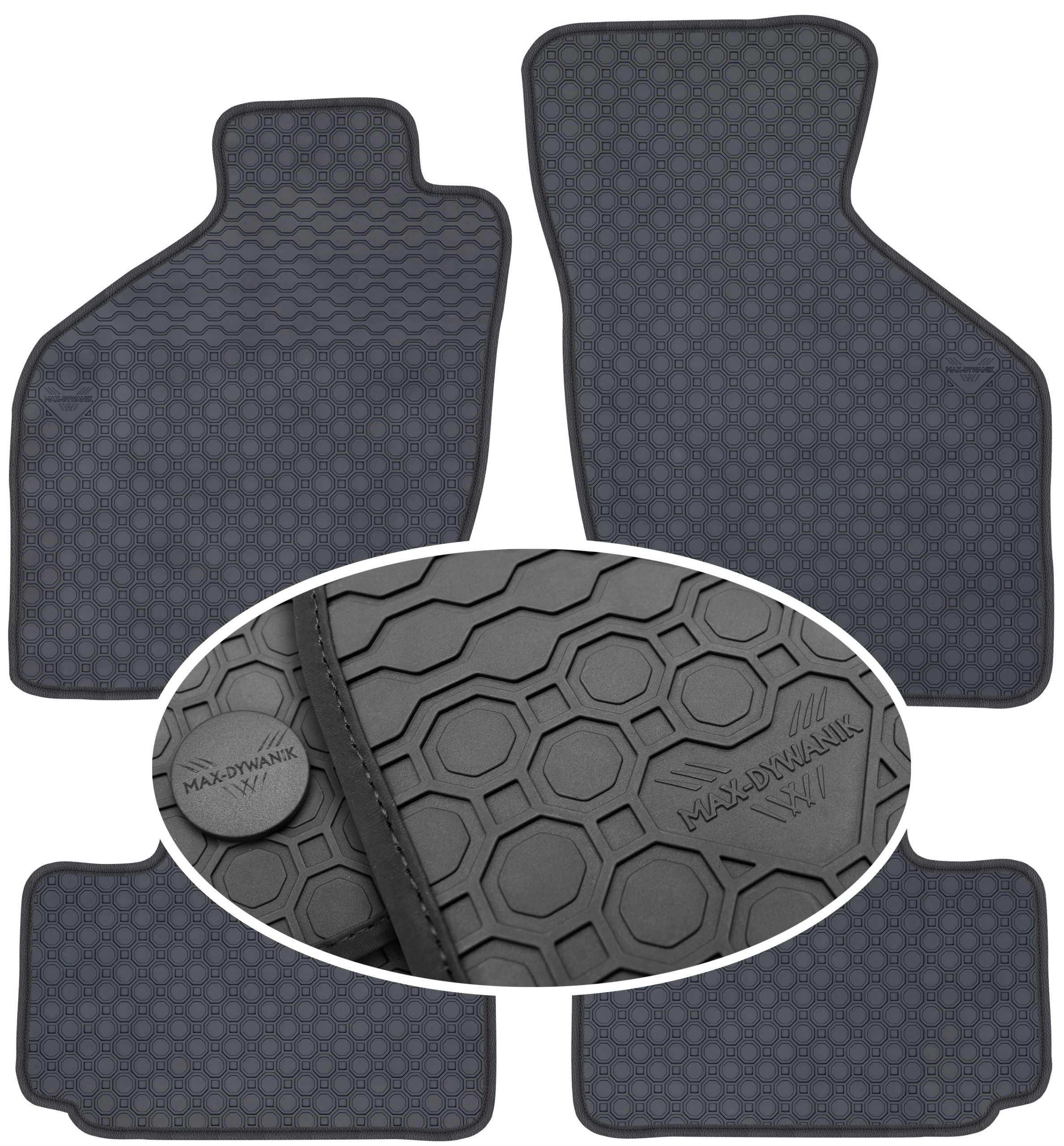 Subaru Justy Hb 2003-2007 Gumový koberec PrimeLiner čierny