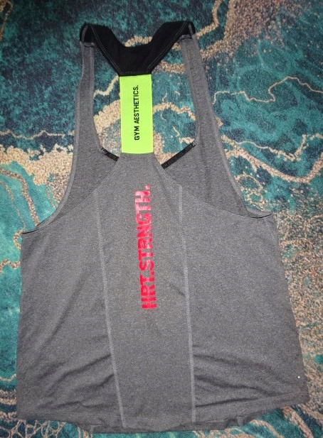 GA Gym Aesthetics top tank szary+neon r.M Marka inna