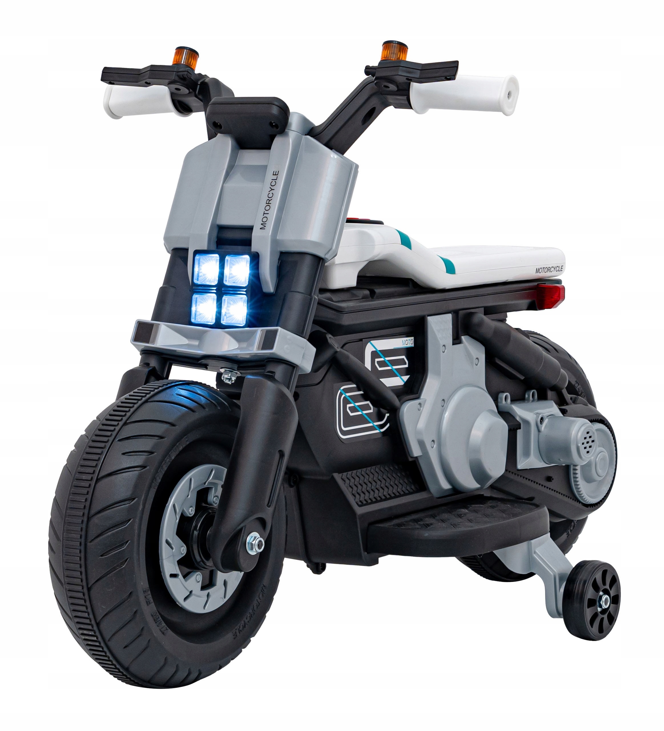 Pojazd Motorek na akumulator dla dzieci Future 88 Biały QLS-805.BIA