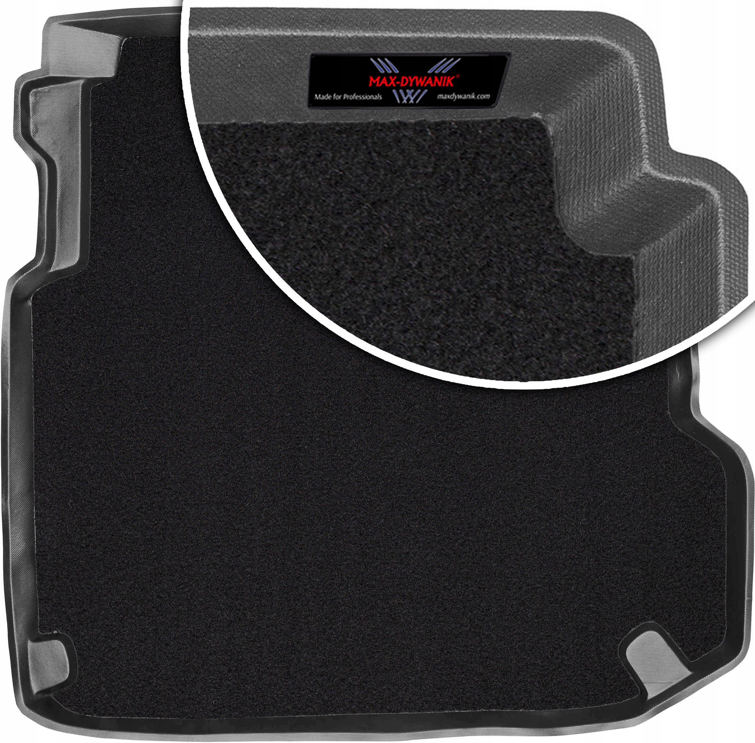 Mercedes E-Class W211 Sedan 2002-2009 Koberec do zavazadlového prostoru s velurovou podložkou