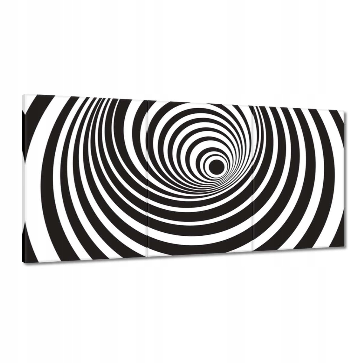 Obrazy 180x90 Tunel Efekt 3D Pruhy