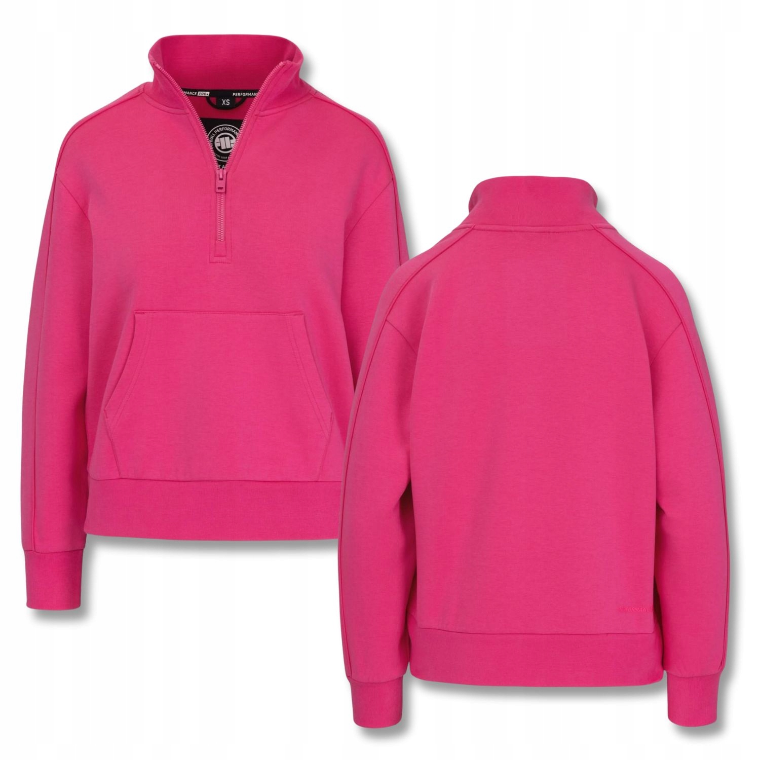 Dámská Mikina na zip Pitbull Bavlněná Klokanka se stojáčkem Discovery