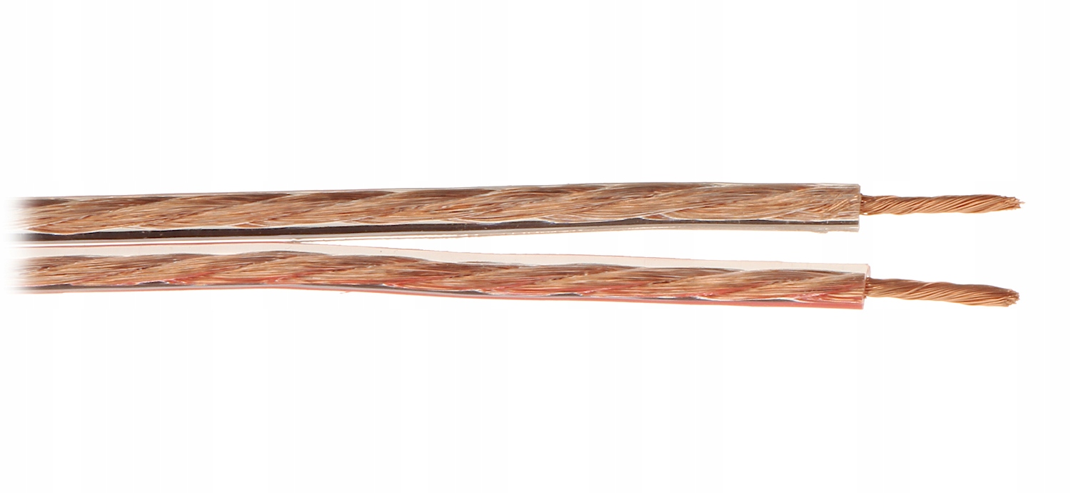 

Kabel głośnikowy miedziany HI-FI/2X1.0 mm