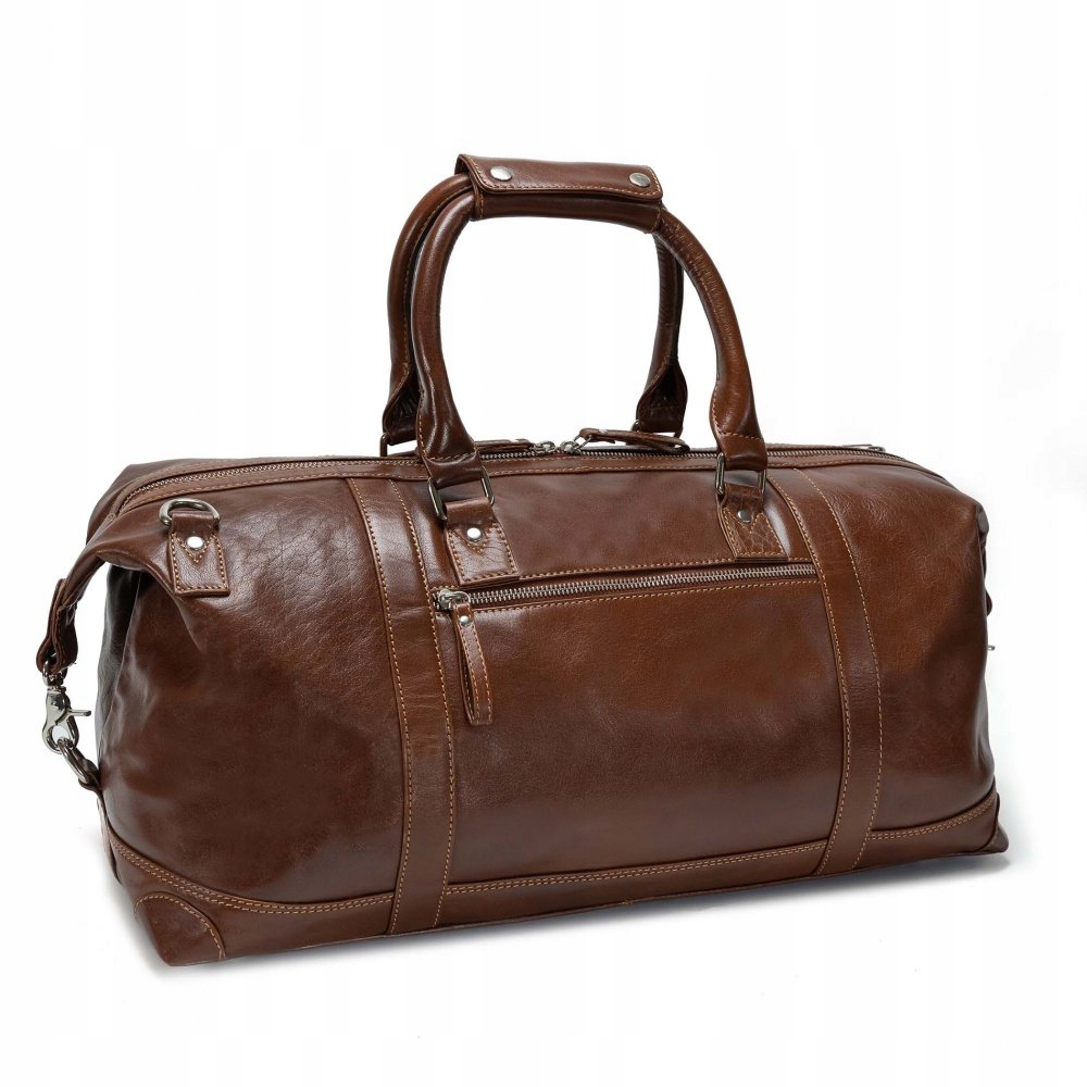 Skórzana torba podróżna Valmio Linvo Tan Wielkość brak informacji