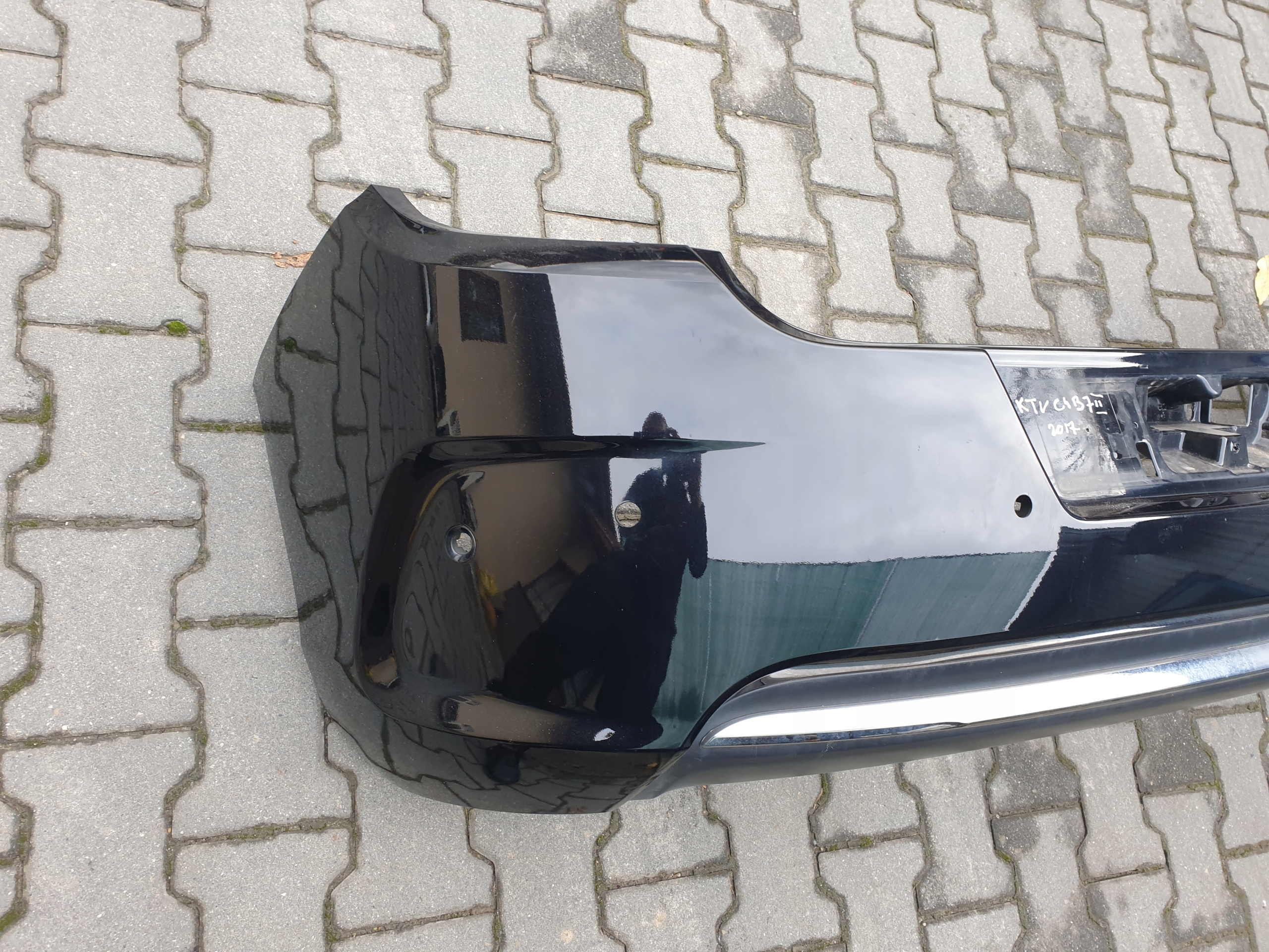 bumper rear CITROEN C4 B7 II 2010-2018 KTV CHROM