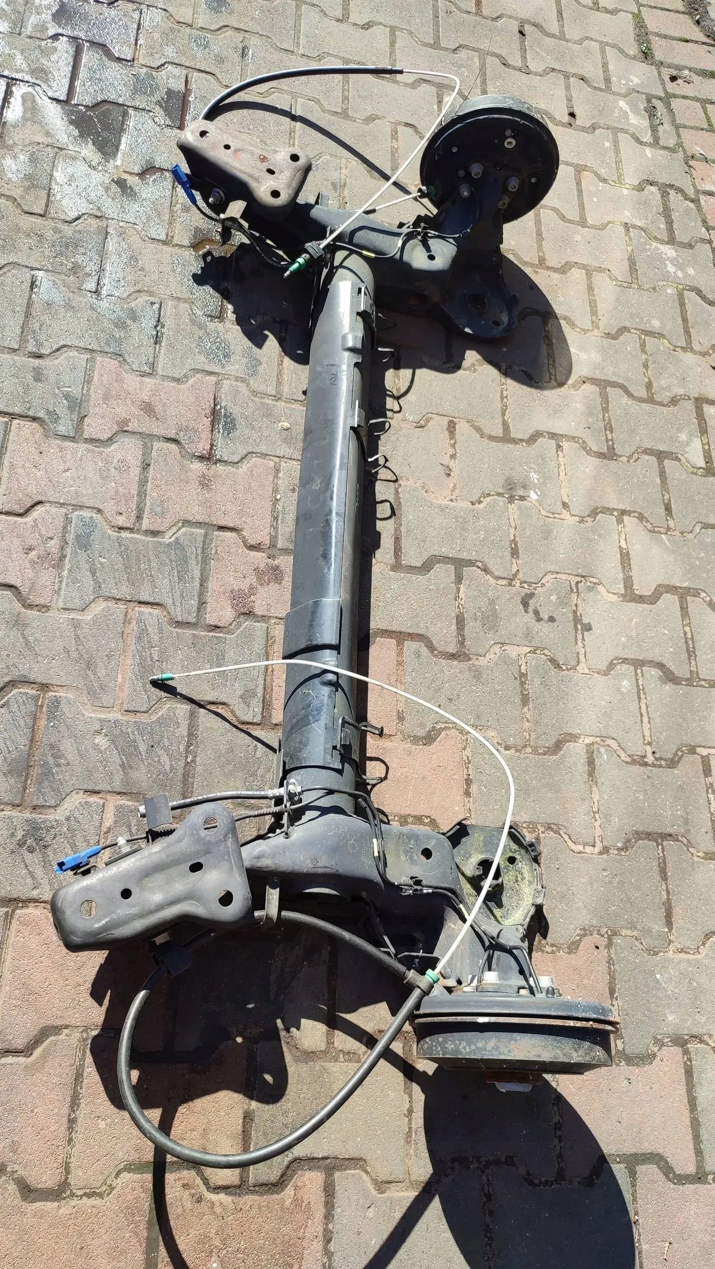 Citroen C4 Cactus 2019 sider rear part axis
