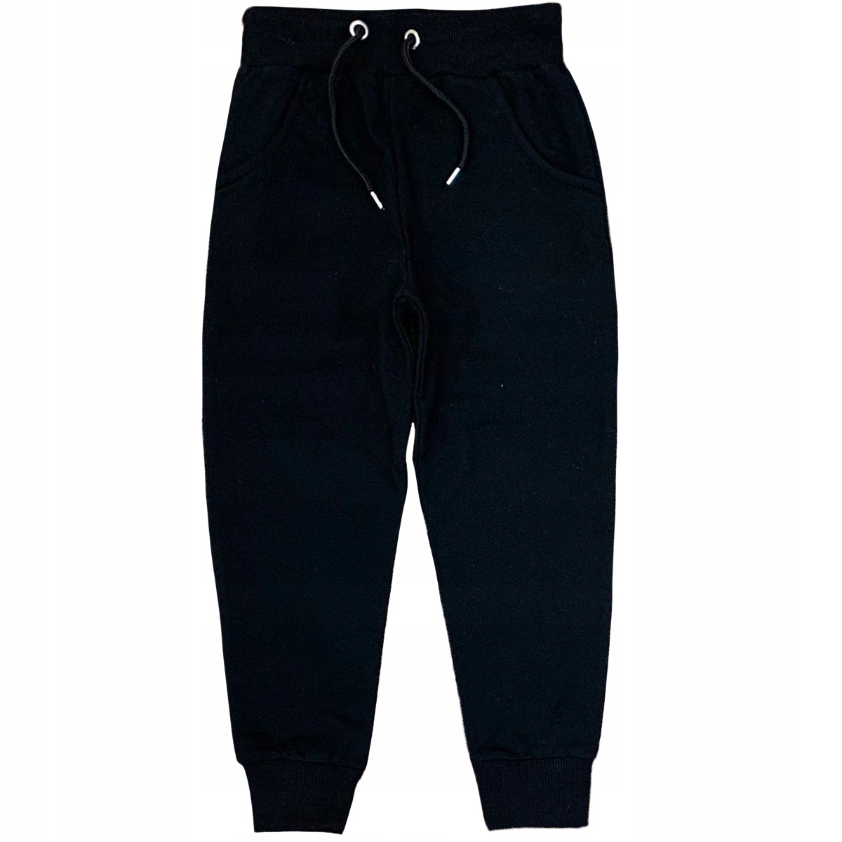 

Spodnie Dresowe z meszkiem i sznurkiem czarne 128