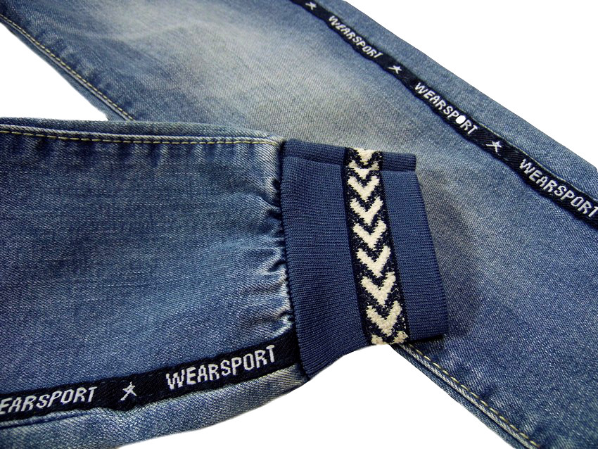 SPODNIE joggery RICARDO 98/104 miękki jeans 162A Wiek dziecka 4 lata +