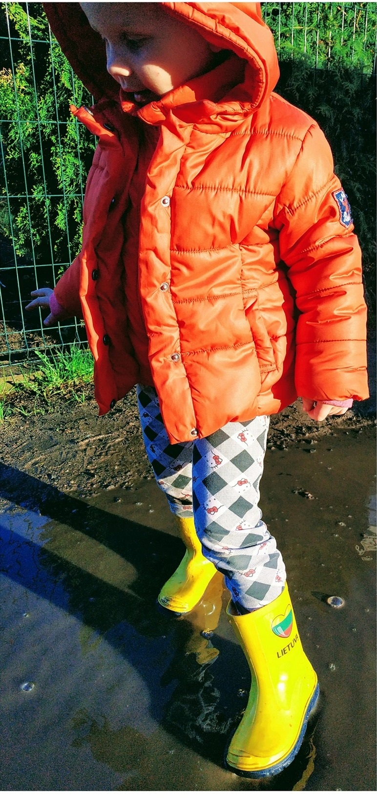 Kalosze Dziecięce Gumowce LEKKIE Gumiaki Dla Dzieci Sucha Stópka Szczelne Waga produktu z opakowaniem jednostkowym 1 kg