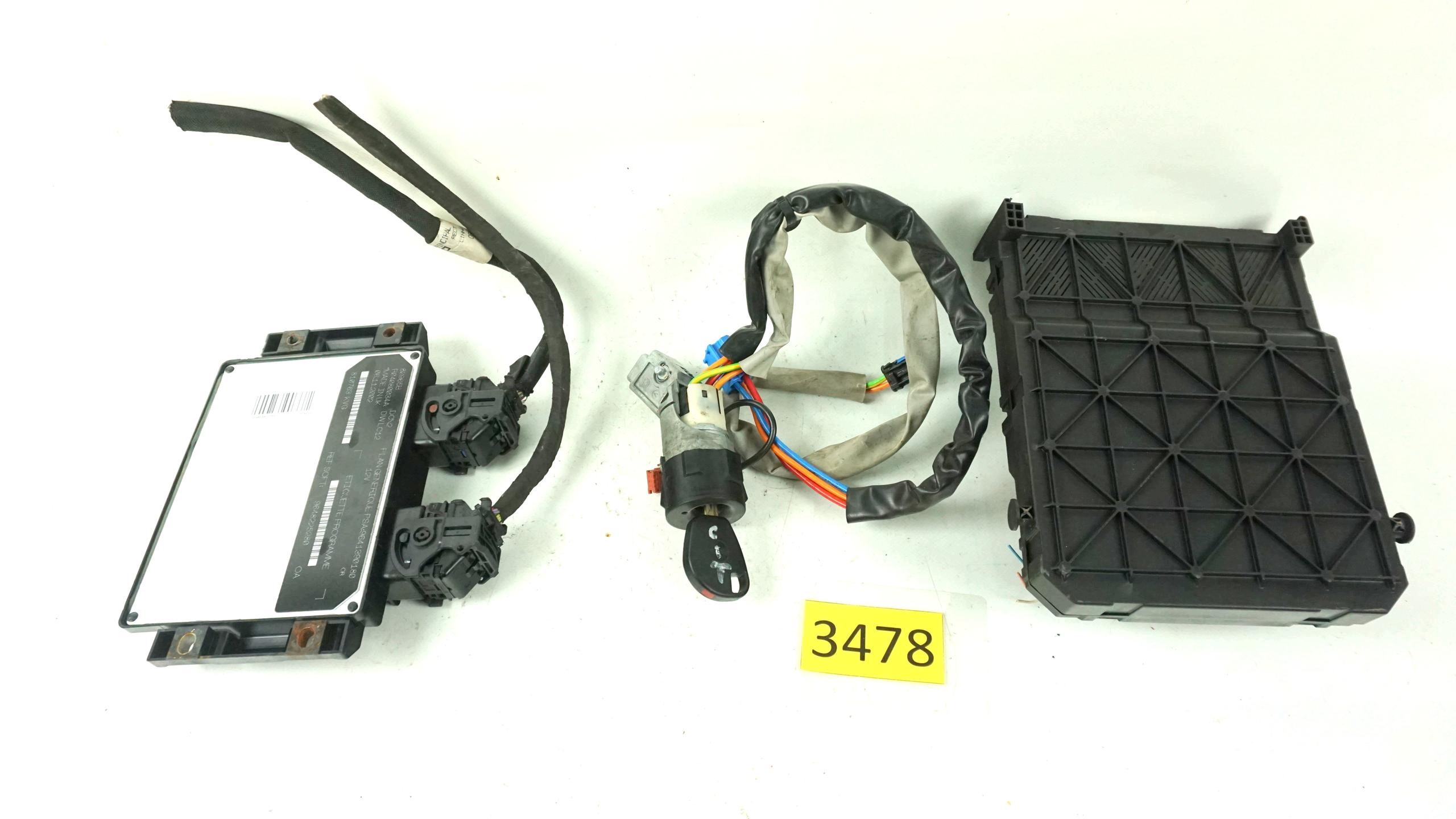 computer BSI CITROEN BERLINGO e LIFT PARTNER 1.9 D 9641390180 9649627780