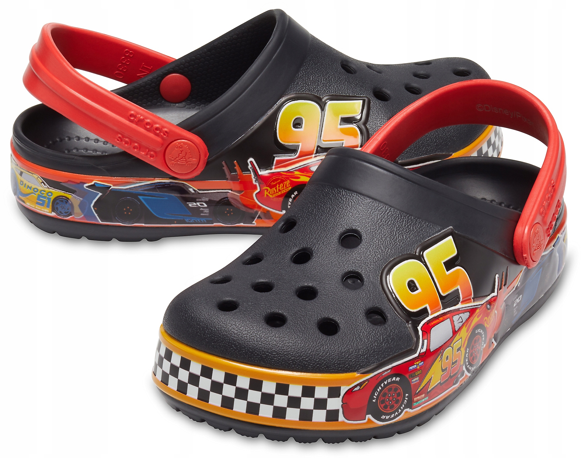 

Crocs Fun Lab Disney Pixar Cars 206472 C8 24-25