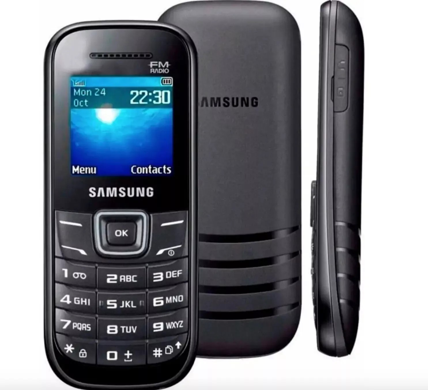 Telefon Klasyczny Klawiszowy Samsung GT-E1205 KeyStone 2 czarny J.polski